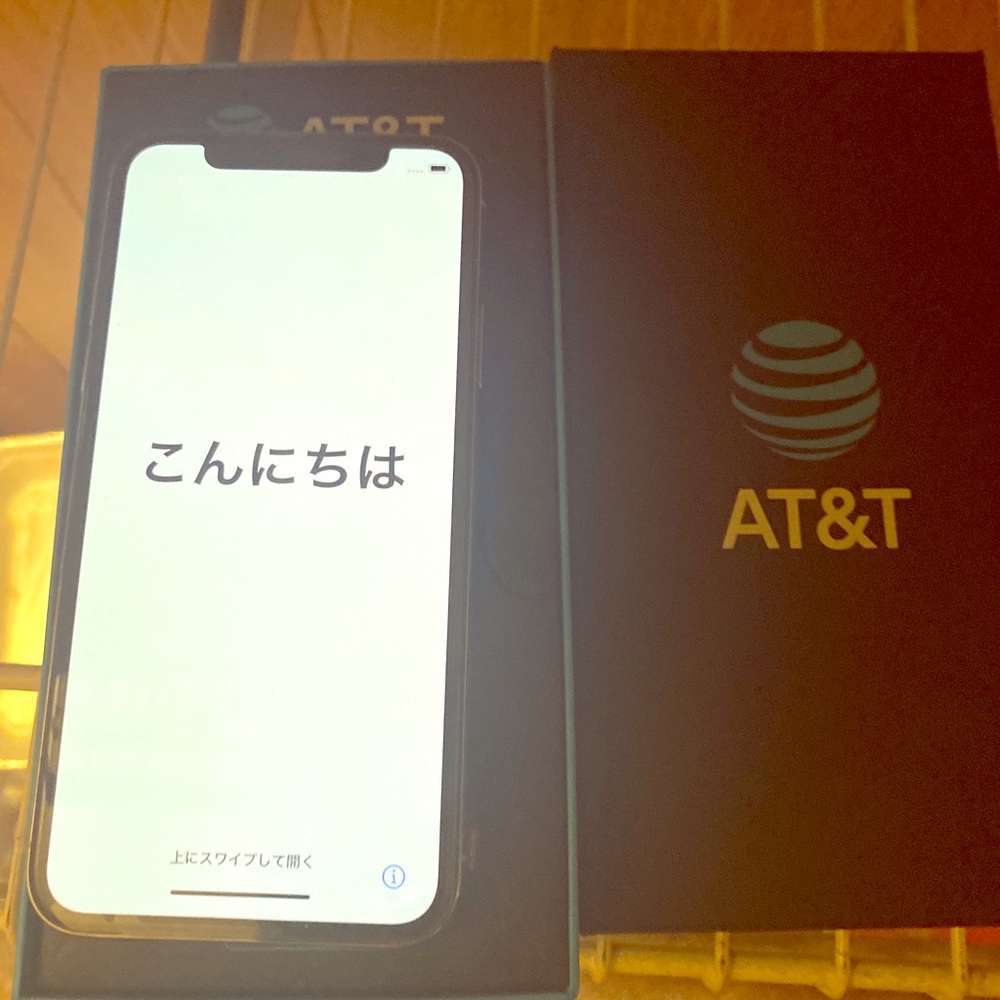 iPhone X 64 GB brand new with AT&T unlock